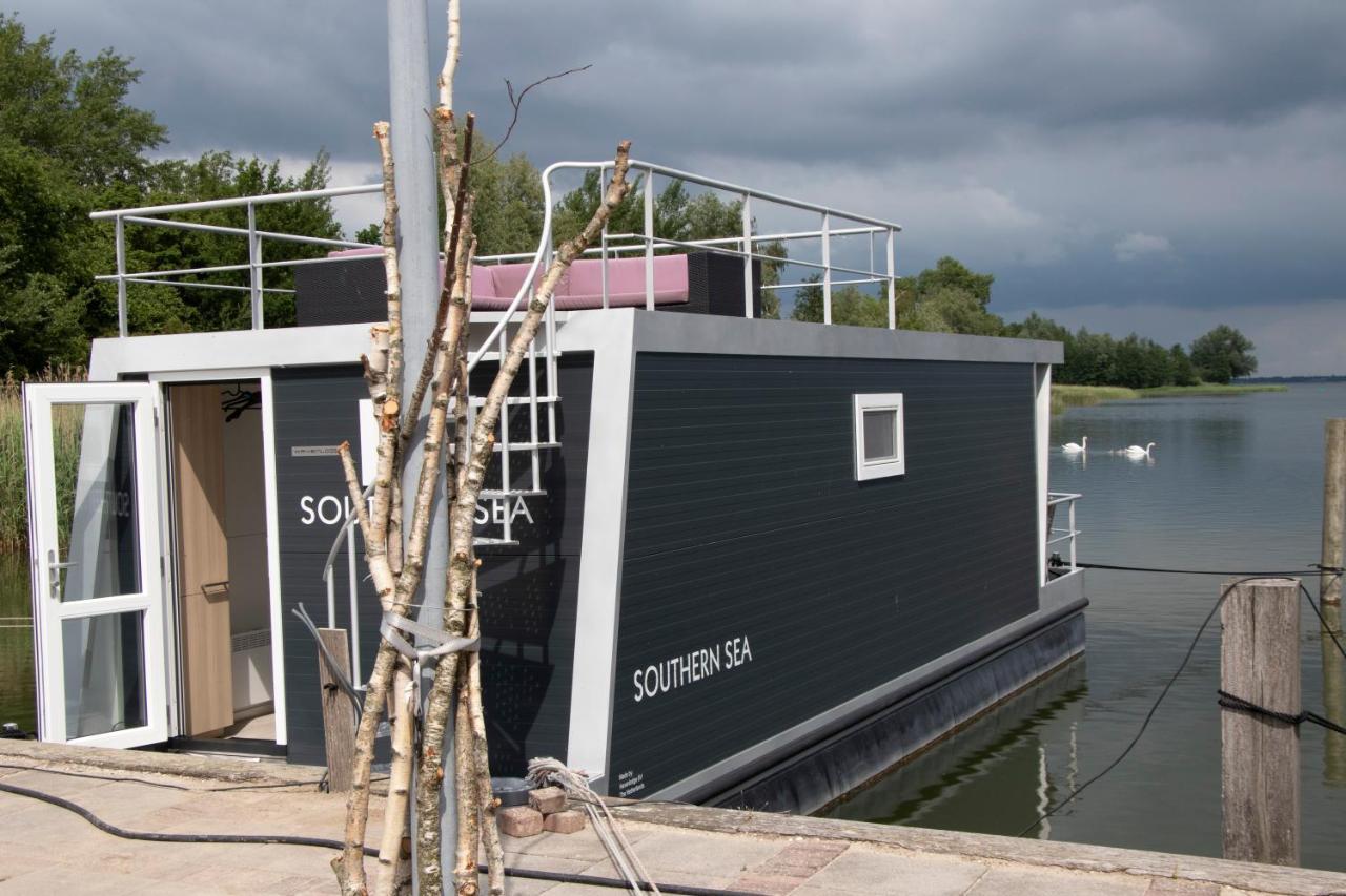 Houseboat Uitzicht Over Veluwemeer, Natuurlokatie, Prachtige Vergezichten Бидингхаузен Екстериор снимка